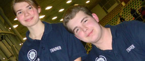 Annkatrin und Max Sportassistent
