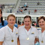 Damenstaffel bei den SV-NRW-Masters
