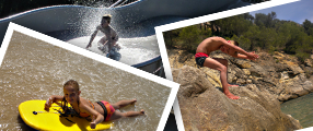 Bodyboarding im Atlantik