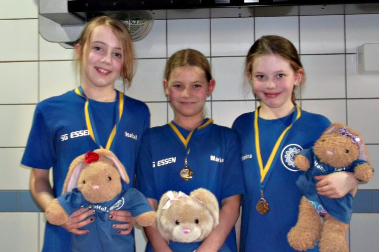 Mit Schnuffel, Emma und Hanna aufs Siegerpodest