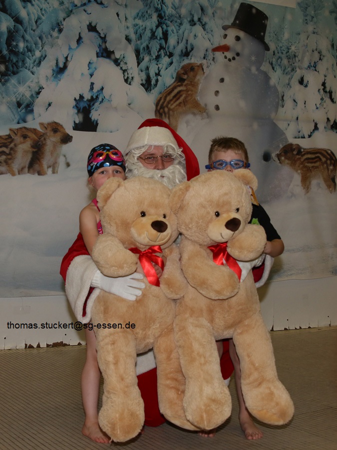 Kuschelbären vom Nikolaus für Anna und Justus